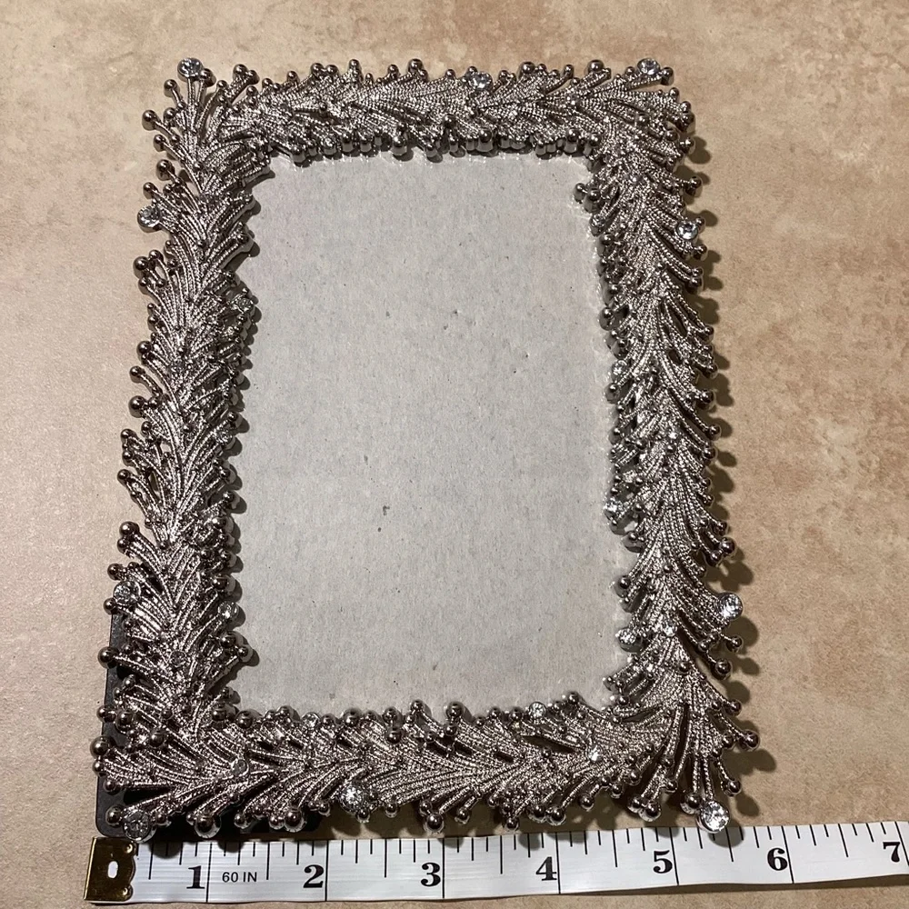 Silver Sparkle Holiday Photo Frame - Picture 5 of 6